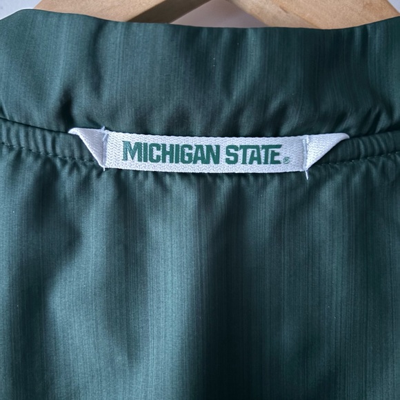 Michigan State Official Nike Sideline Pullover Jacket M - Picture 4 of 6